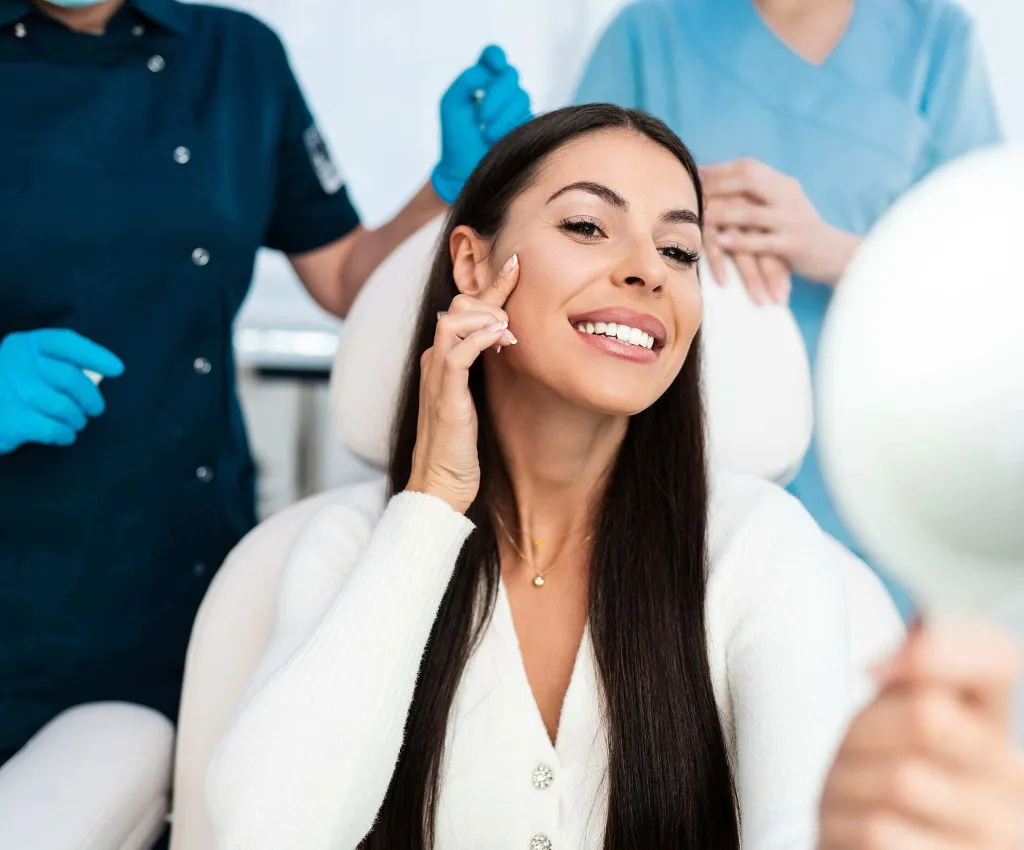 Common treatment areas for dermal fillers